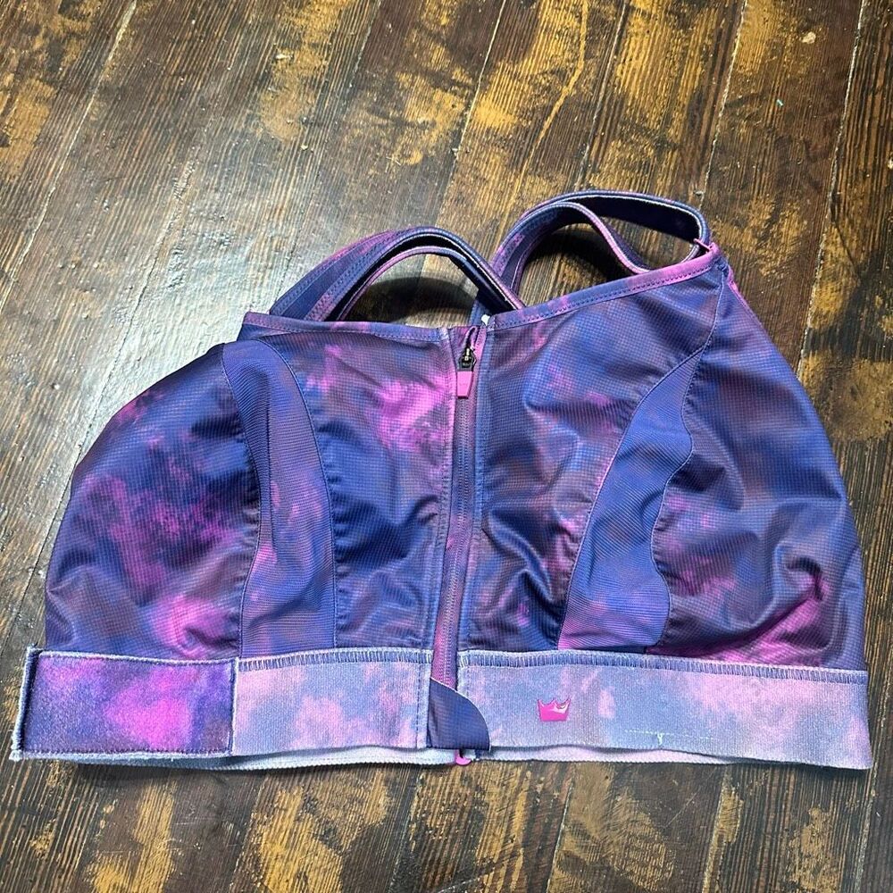 Shefit ultimate high impact purple galaxy 6 Luxe sports bra